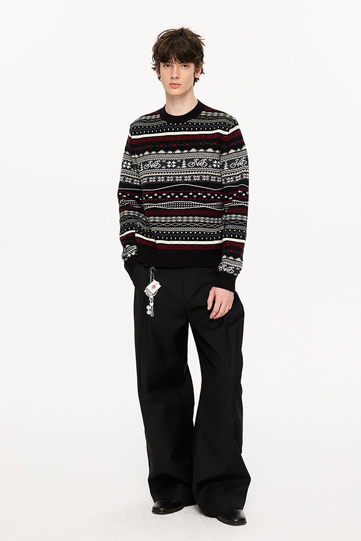 KREATE Classical Fair Isle Sweater