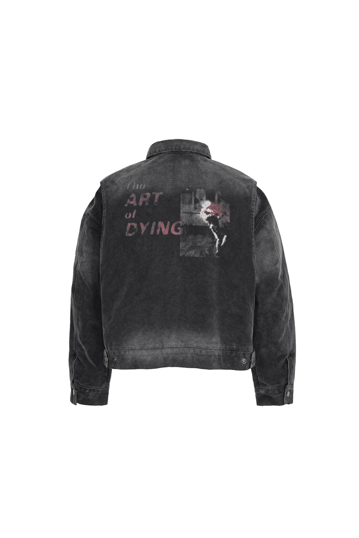 UNDERWATER Dying Art Distressed Jacket