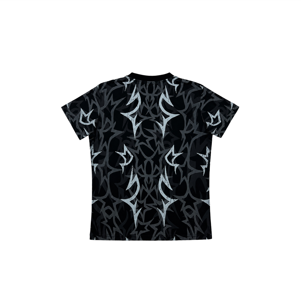 TECNINEGROUP Thorn Star Full-Print Cotton T-Shirt
