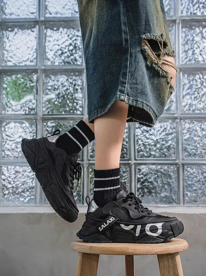 Black OWL 3.0 Platform Sneakers