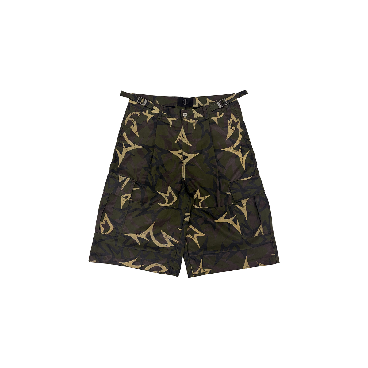TECNINEGROUP Thorn Star Waxed Camo Shorts
