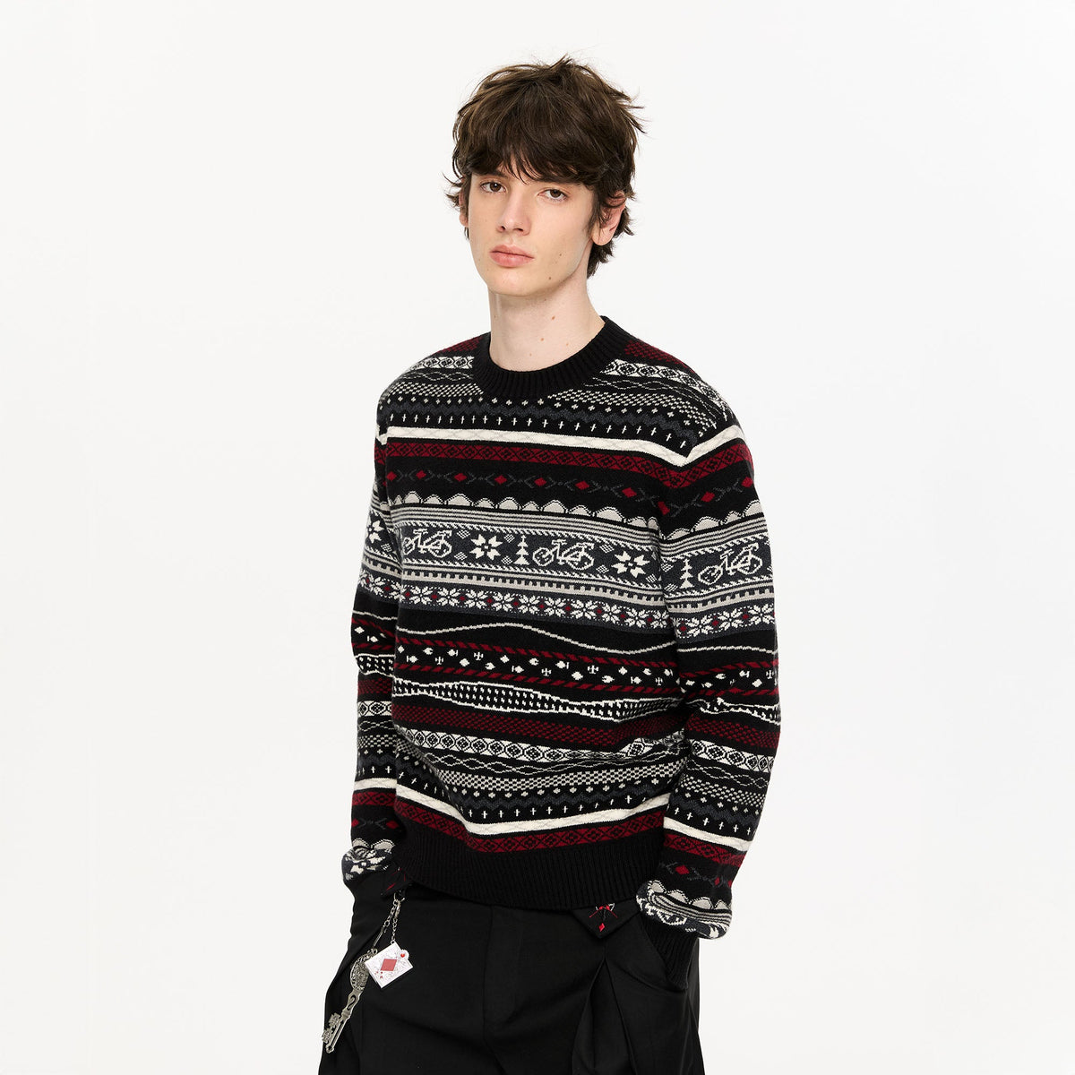KREATE Classical Fair Isle Sweater