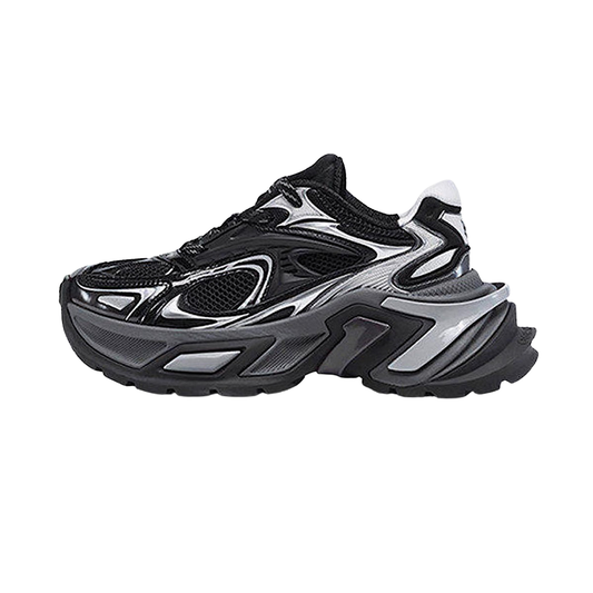 Futuristic-style chunky wide-sole sneakers  HL3285