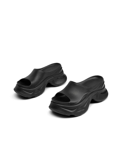 Chunky Platform Slide Sandals