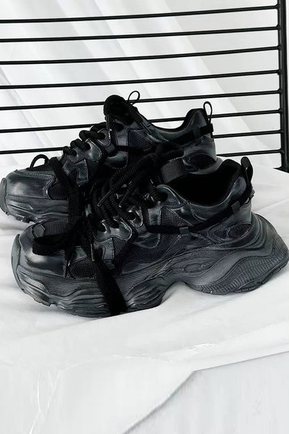 Vintage Chunky Lace-Up Dad Sneakers - EU Only
