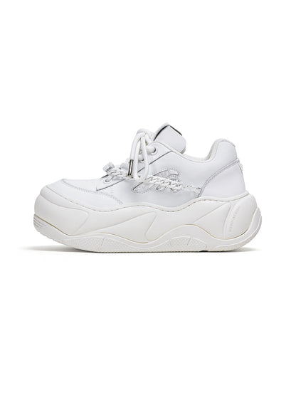 Black WiFi 2.0 Detachable Chain Chunky Sneakers