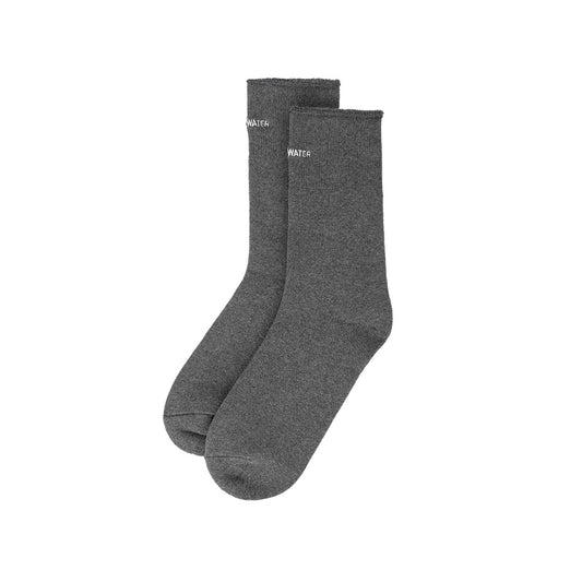 UNDERWATER Embroidered Socks Grey