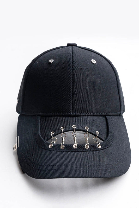 INSIDE OUT Chained Cut-Out Cap