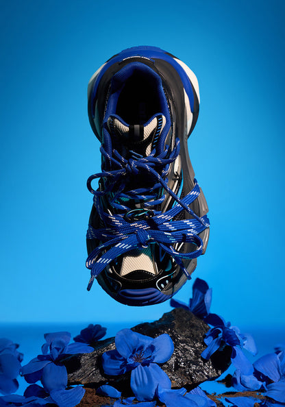 Blue Power Platform Sneakers