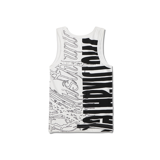 WHISTLEHUNTER Graffiti Ribbed Tank Top