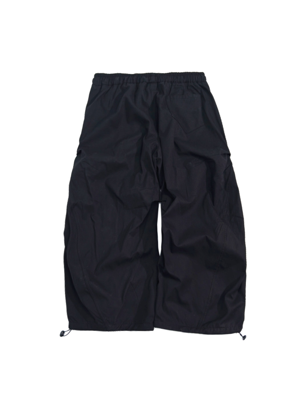 UUCSCC Pleated Wide-Leg Cargo Trousers