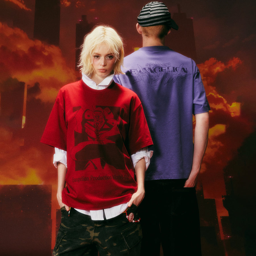 DONSMOKE x EVA Slogan Graphic T-Shirt