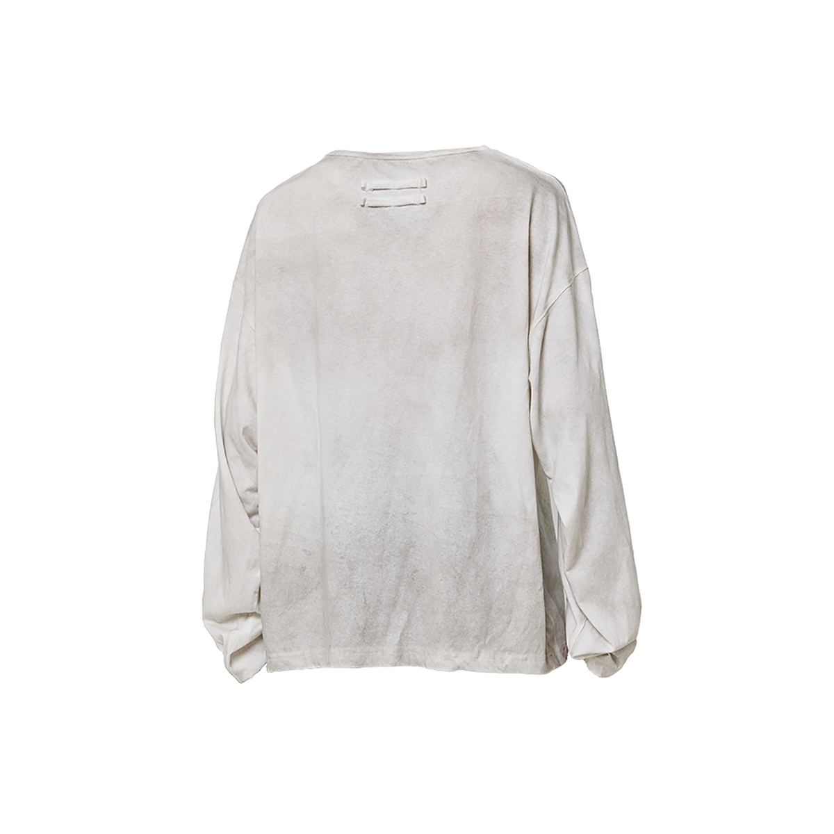 RELABEL Distressed Graphic Long-Sleeve Tee