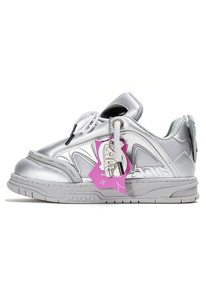 Black Alien Platform Sneakers