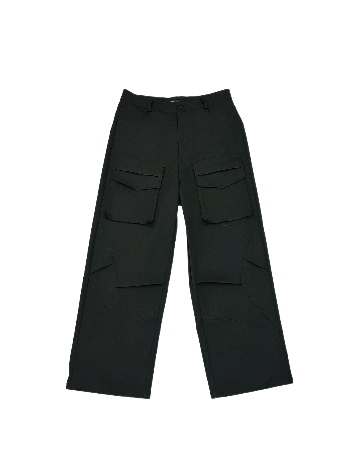 KADAKADA Paneled Wide-Leg Cargo Pants
