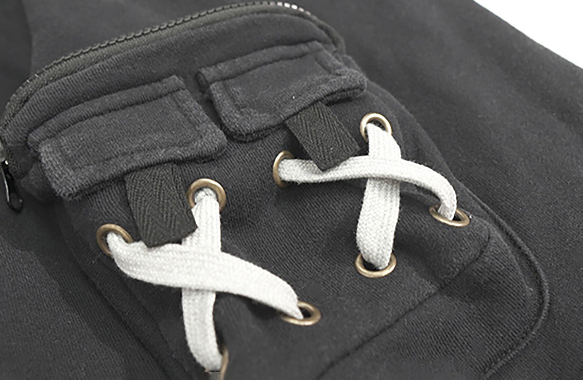 UUCSCC Retro Multi-Pocket Wide-Leg Cargo Pants