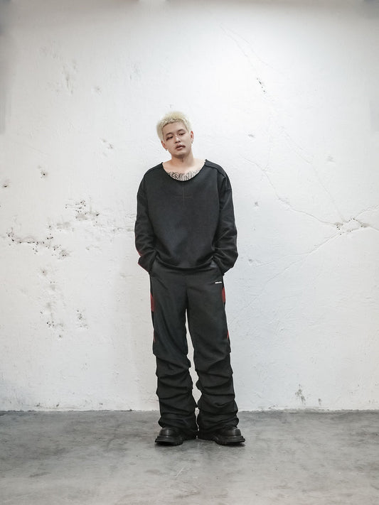 UNDERWATER Bloodfang Ruched Oversized Sweatpants