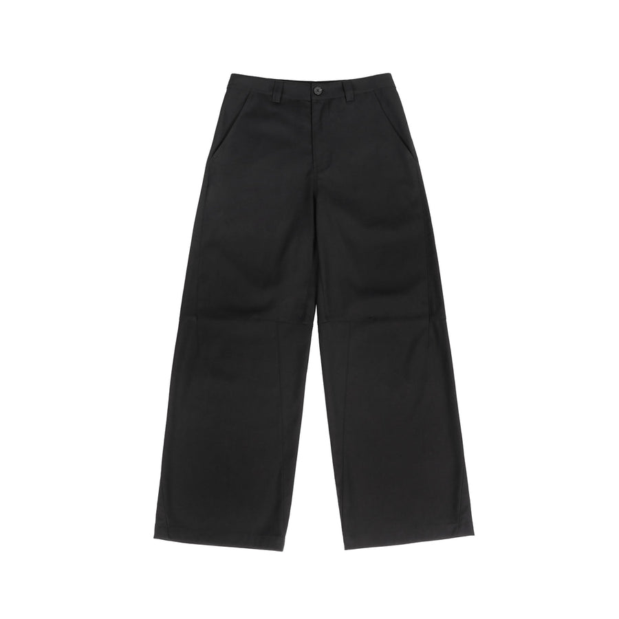 UNDERWATER Wrinkle-Resistant Panel Wide-Leg Trousers