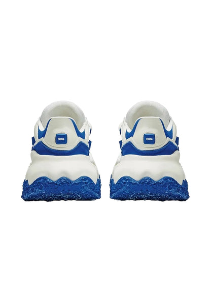Blue Stellar Nova Chunky Sole Colorblock Sneakers