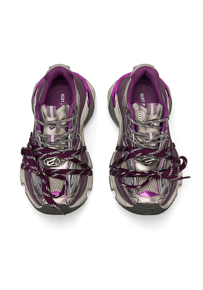 Purple Power Platform Sneakers