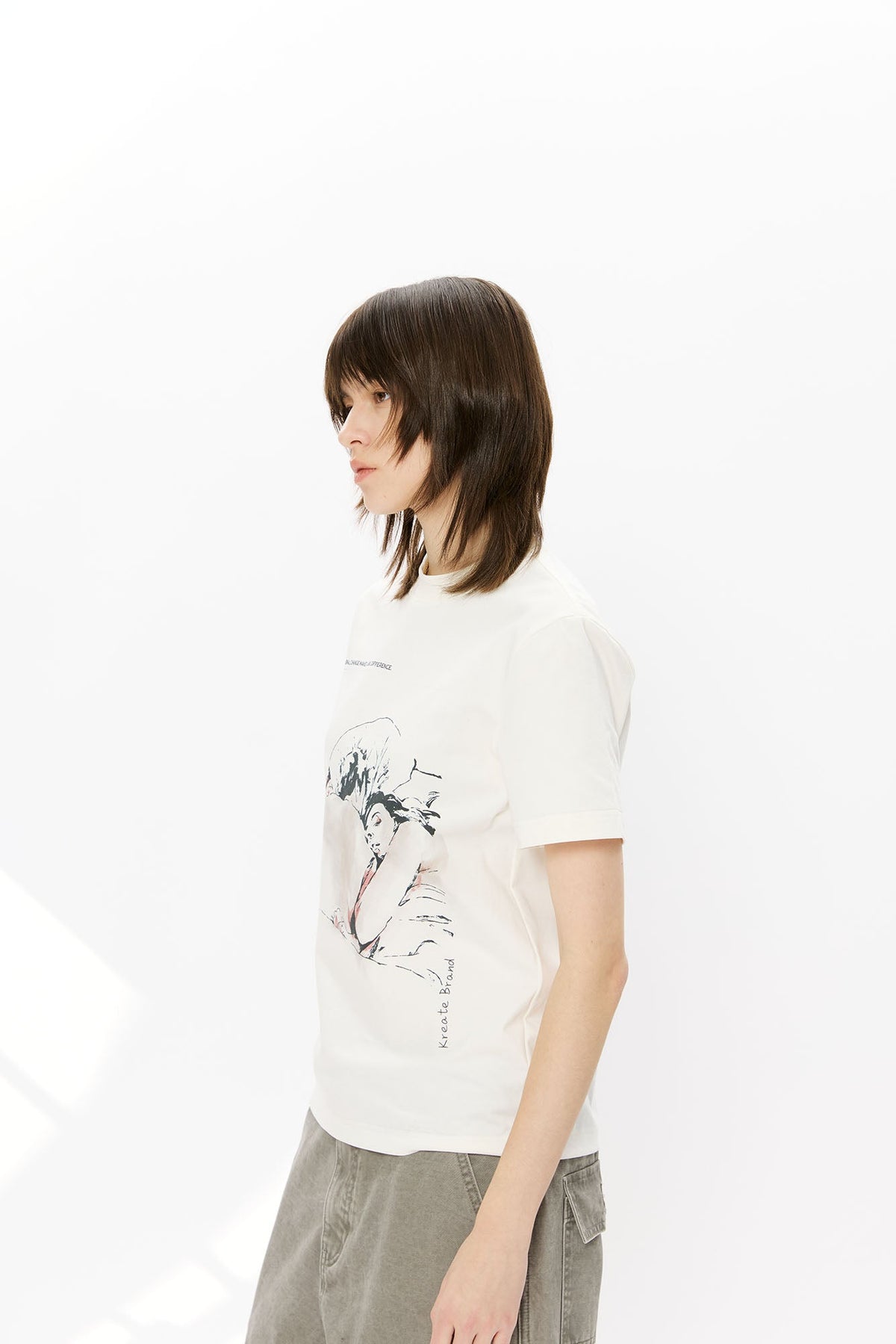 KREATE Lazy Weekend Graphic Sorona Quick-Dry Tee