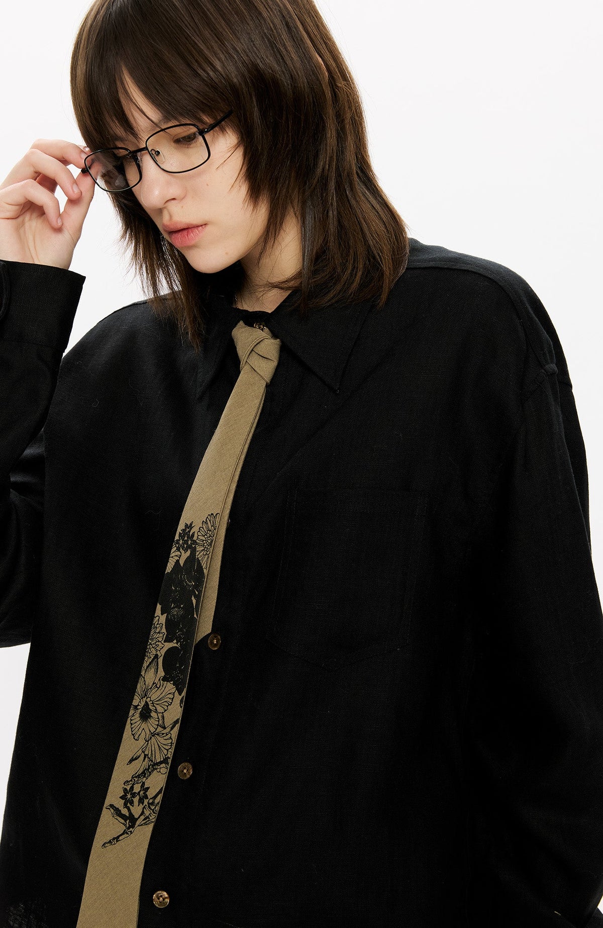 KREATE Floral Print Heritage Wide Tie