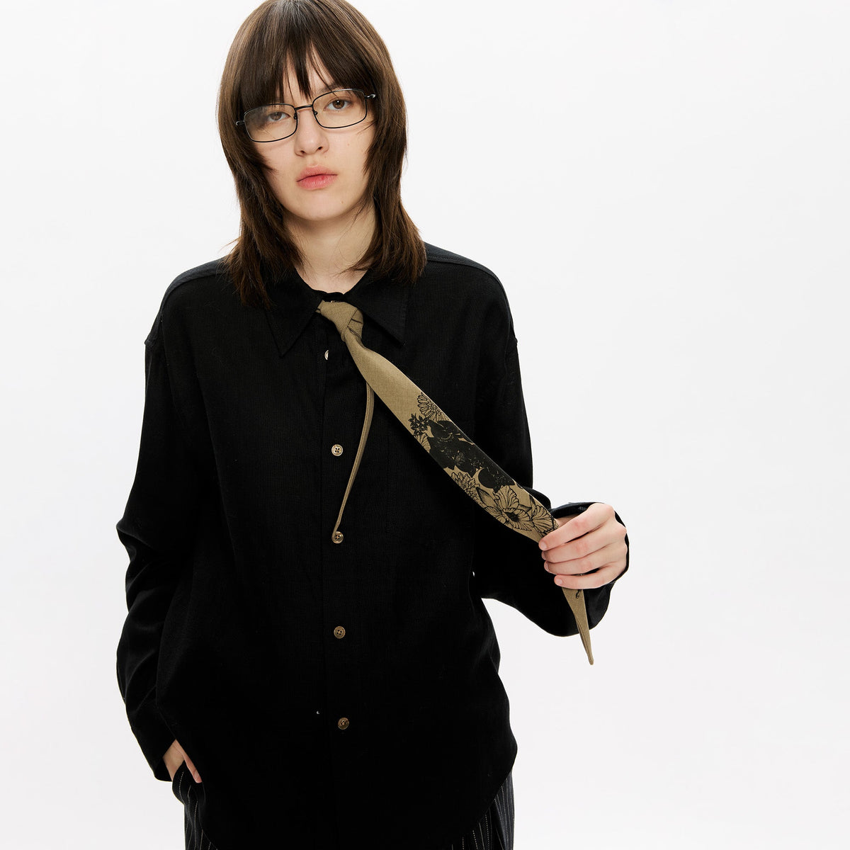 KREATE Floral Print Heritage Wide Tie