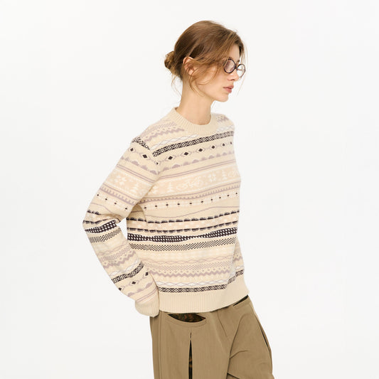 KREATE Classical Fair Isle Sweater