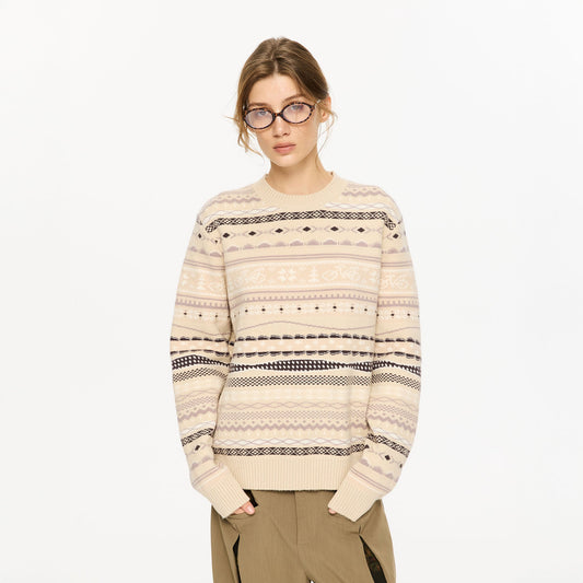 KREATE Classical Fair Isle Sweater