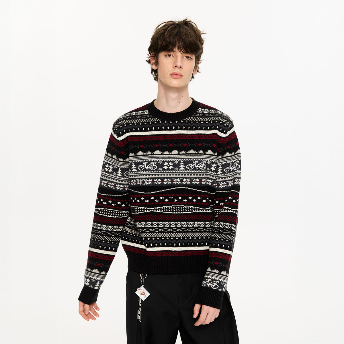 KREATE Classical Fair Isle Sweater