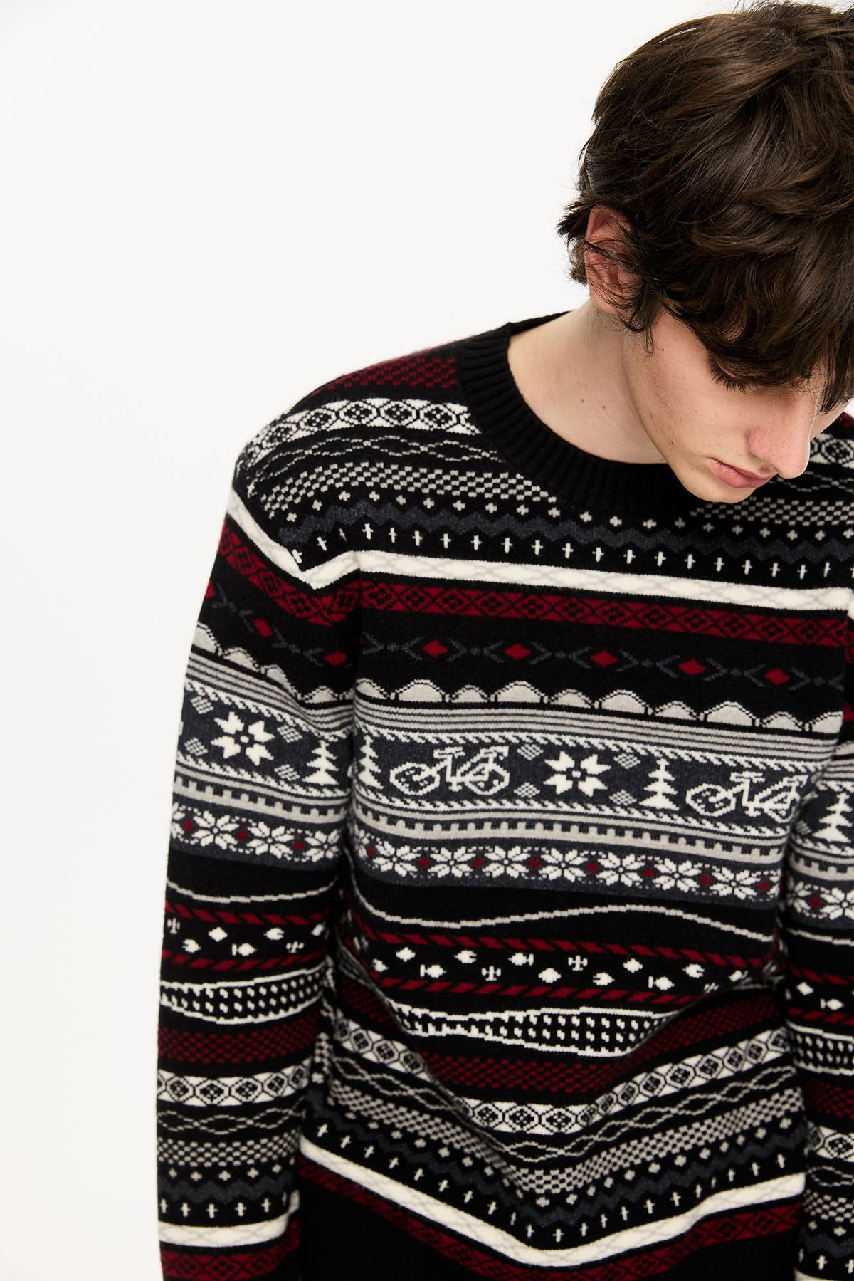 KREATE Classical Fair Isle Sweater