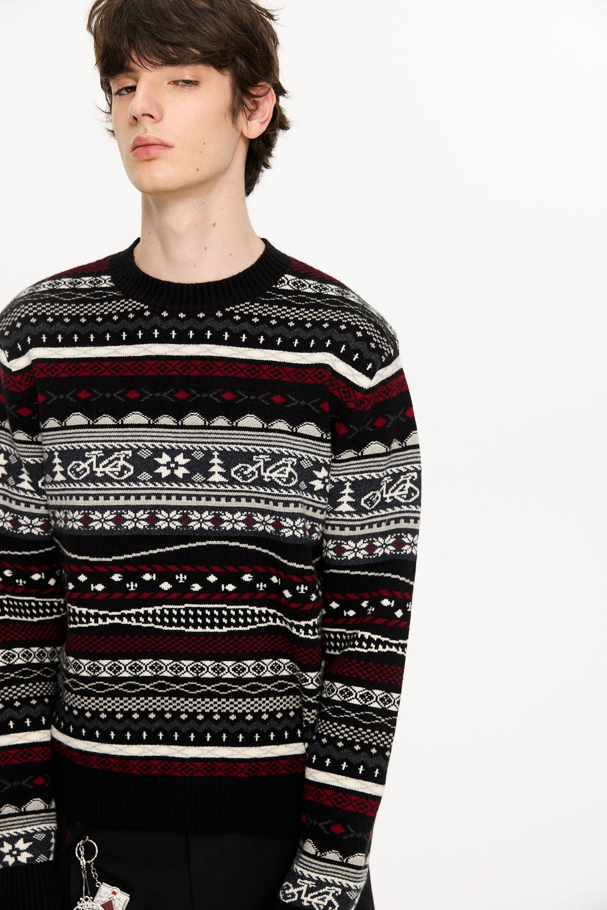 KREATE Classical Fair Isle Sweater