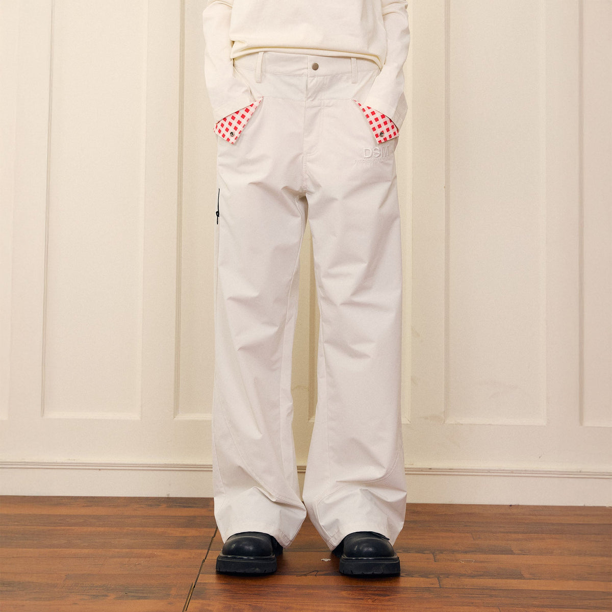 DONSMOKE Check Pocket Teflon Windproof Pants