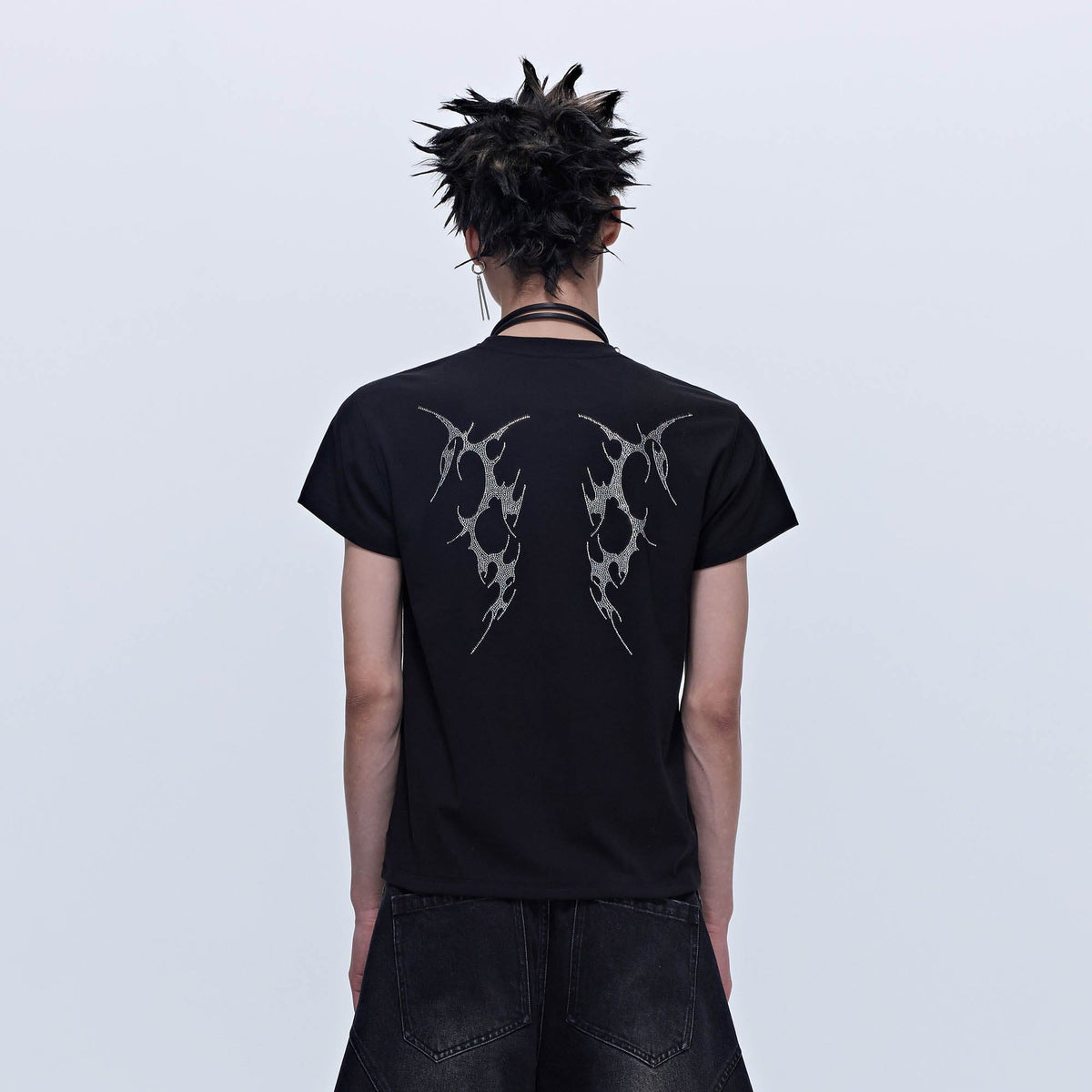 SAVAGEGROWTHWORLD Diamond Thorned Wings T-Shirt