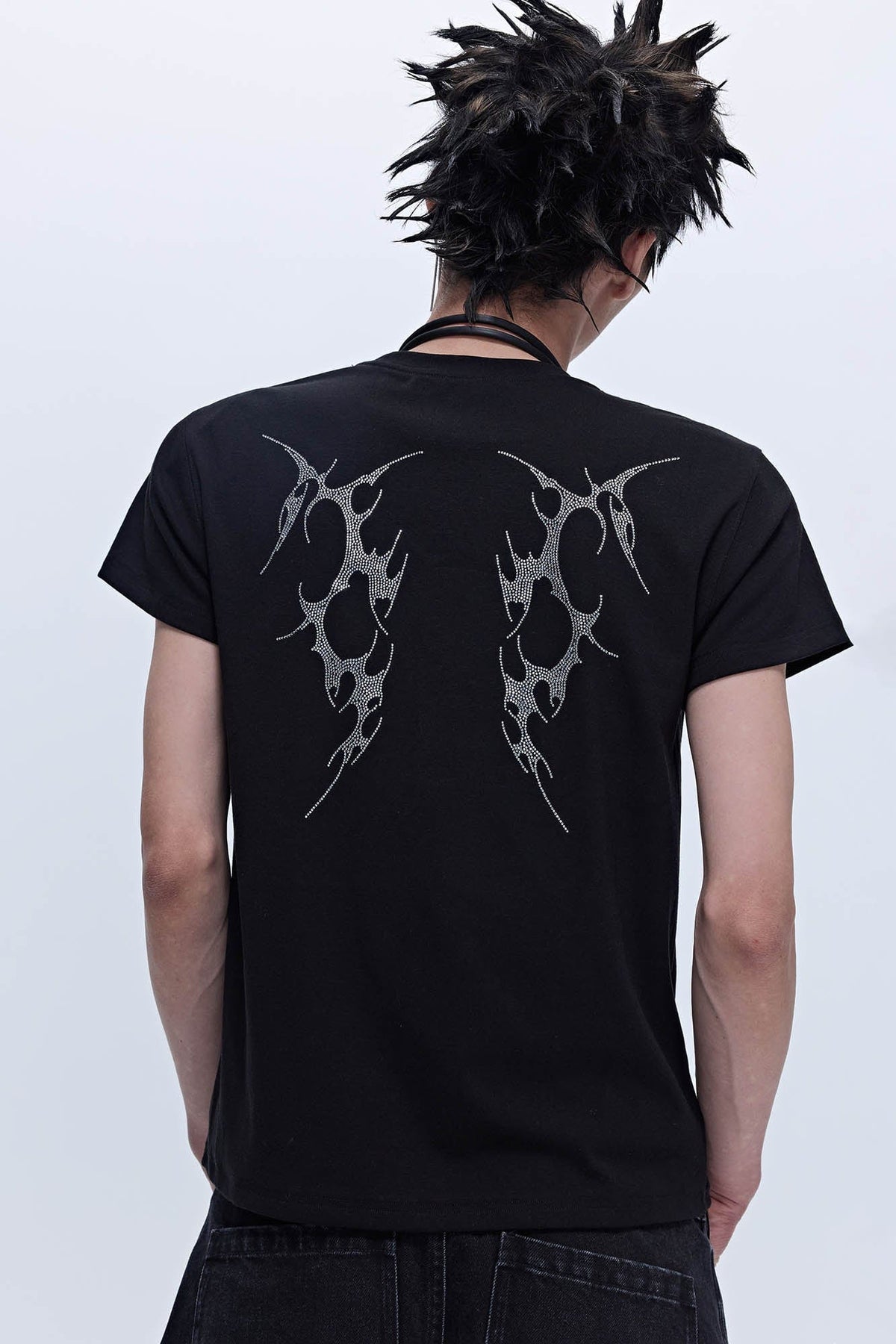 SAVAGEGROWTHWORLD Diamond Thorned Wings T-Shirt