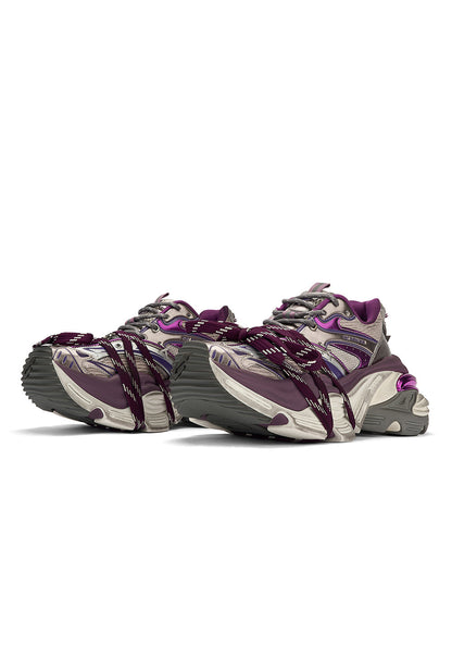 Purple Power Platform Sneakers