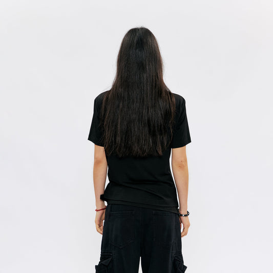 KREATE Faux-Layer Modal Henley Graphic Tee