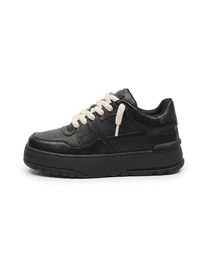 Rope Lace Chunky Platform Sneakers
