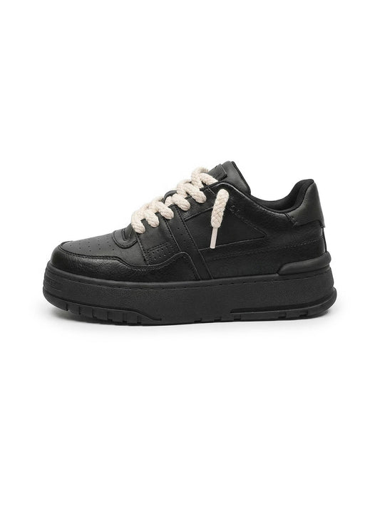 Rope Lace Chunky Platform Sneakers