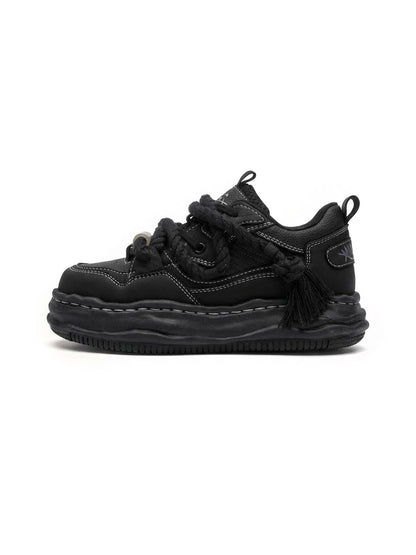 7CM Wavy Platform Sneakers