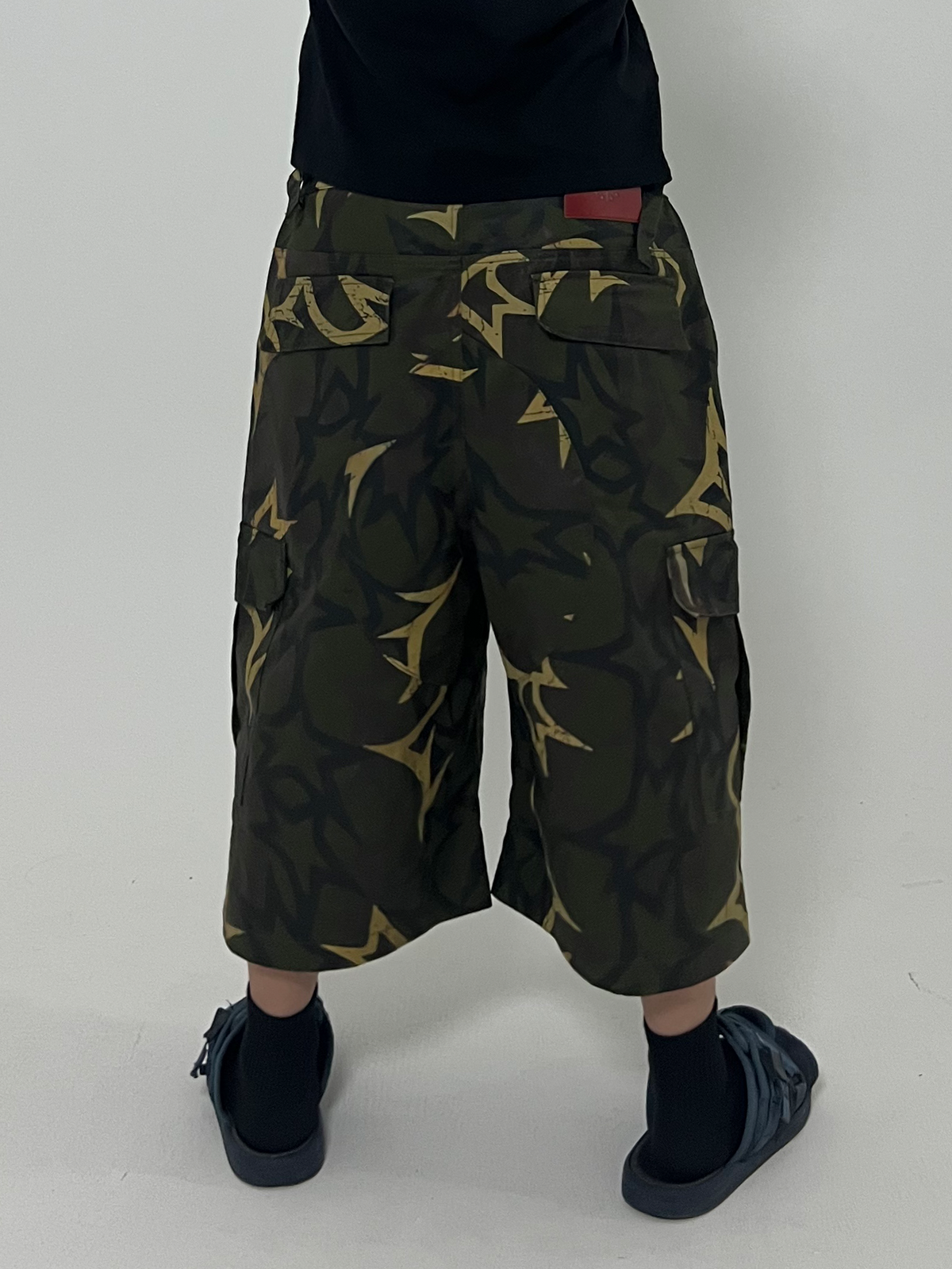 TECNINEGROUP Thorn Star Waxed Camo Shorts