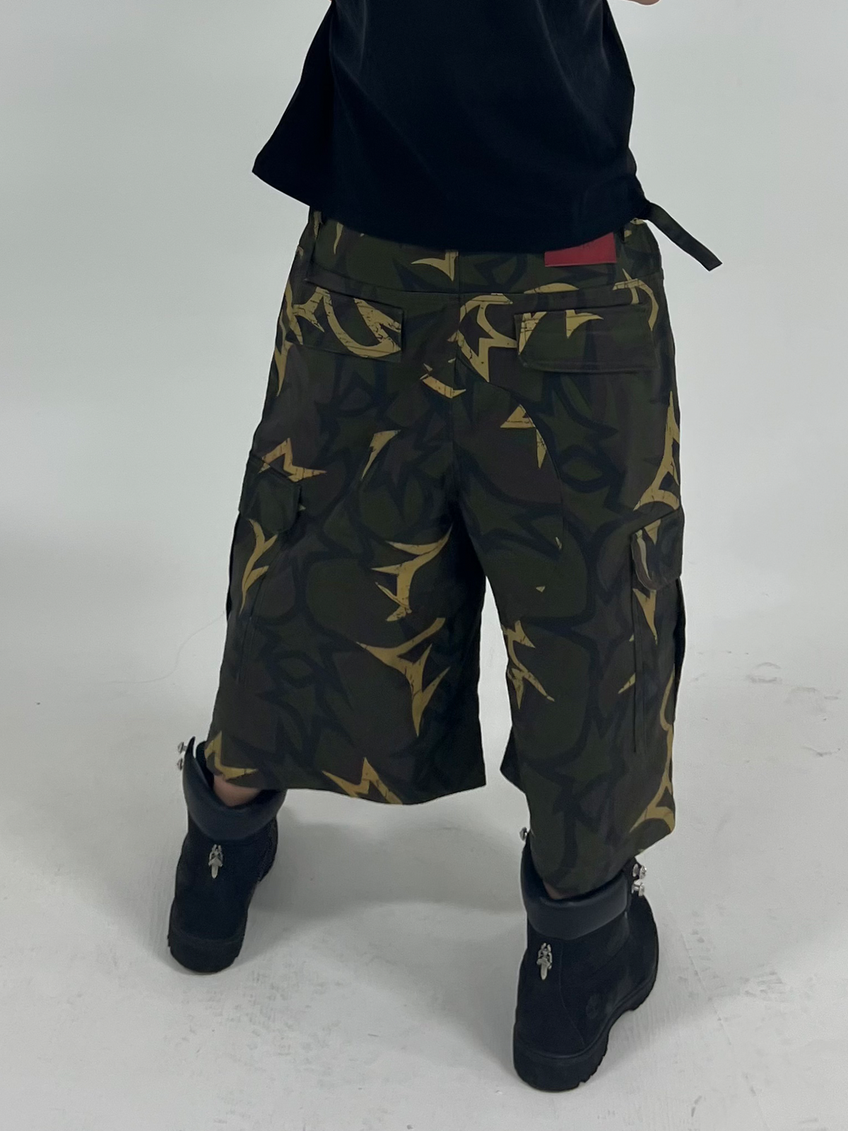 TECNINEGROUP Thorn Star Waxed Camo Shorts