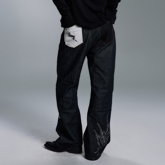 PAIKI Thorn Totem Selvedge Jeans