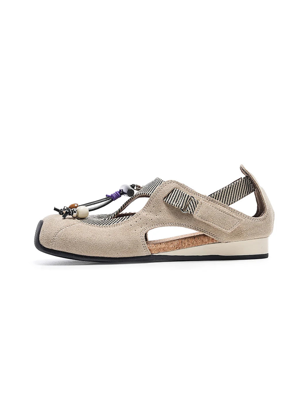 Nomad Loop Ethical T-Strap Ballet Sandal