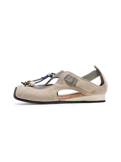 Nomad Loop Ethical T-Strap Ballet Sandal