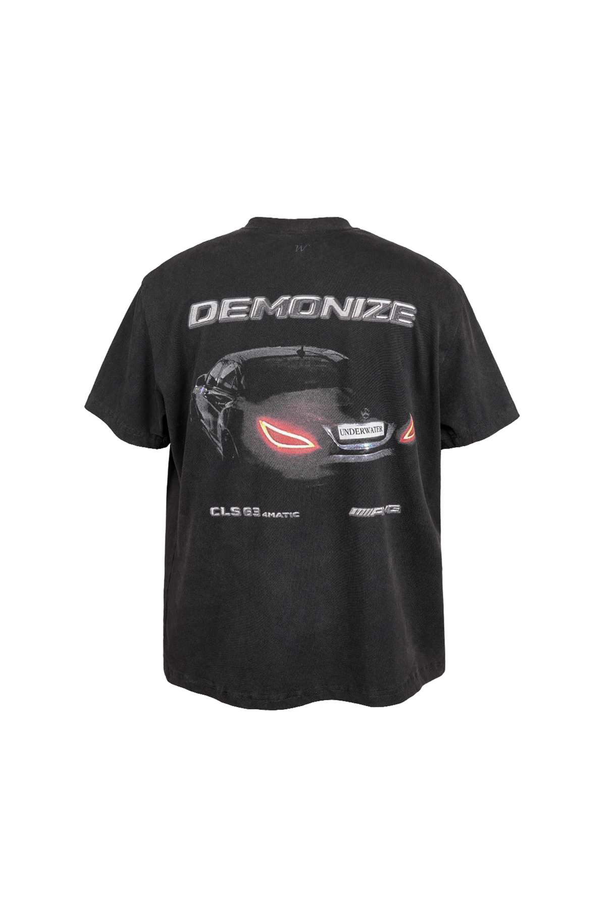 UNDERWATER Demon Eye Racing Graphic Washed T-Shirt