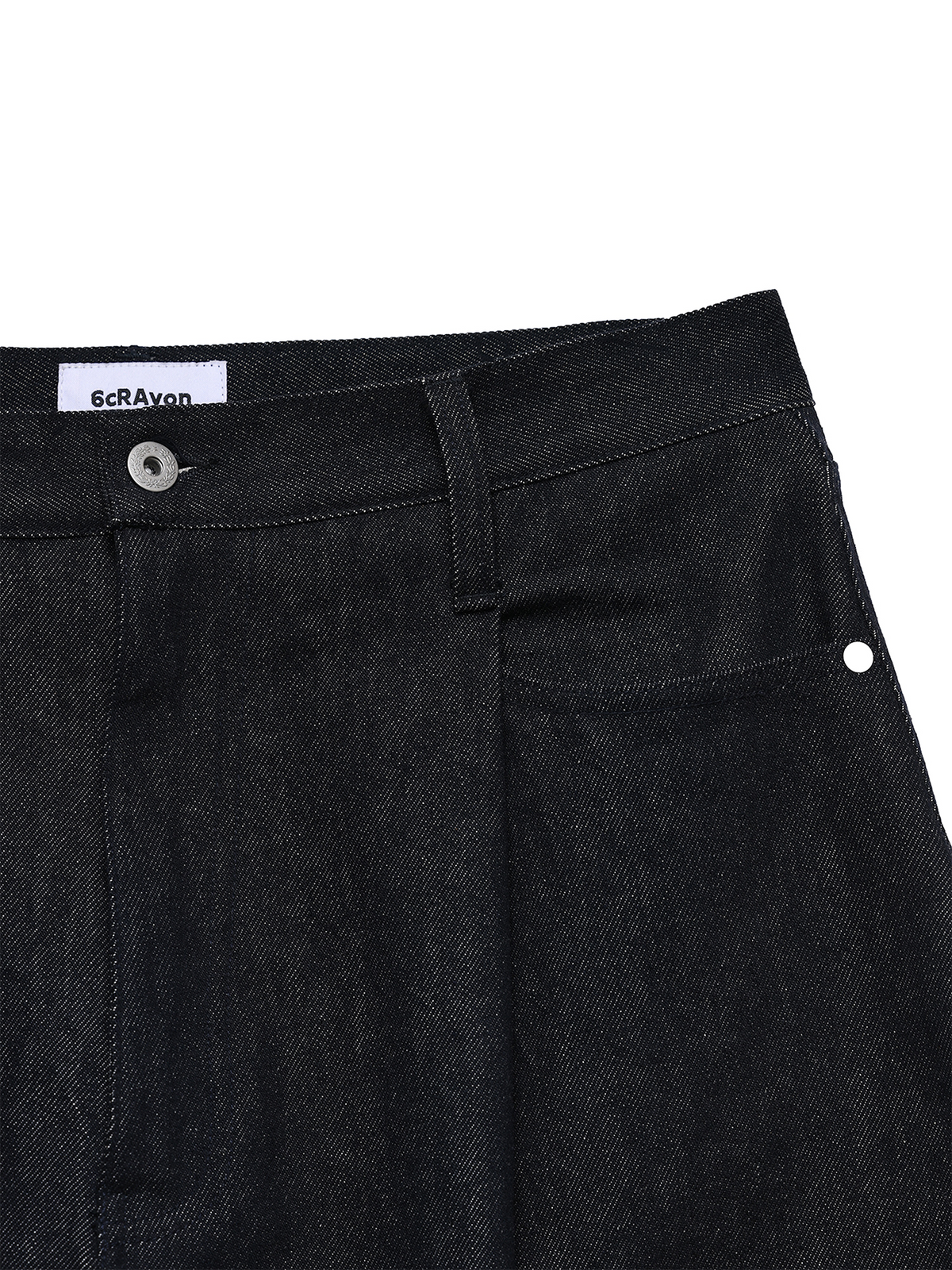 6CRAYON Indigo Baggy Wide-Leg Jeans