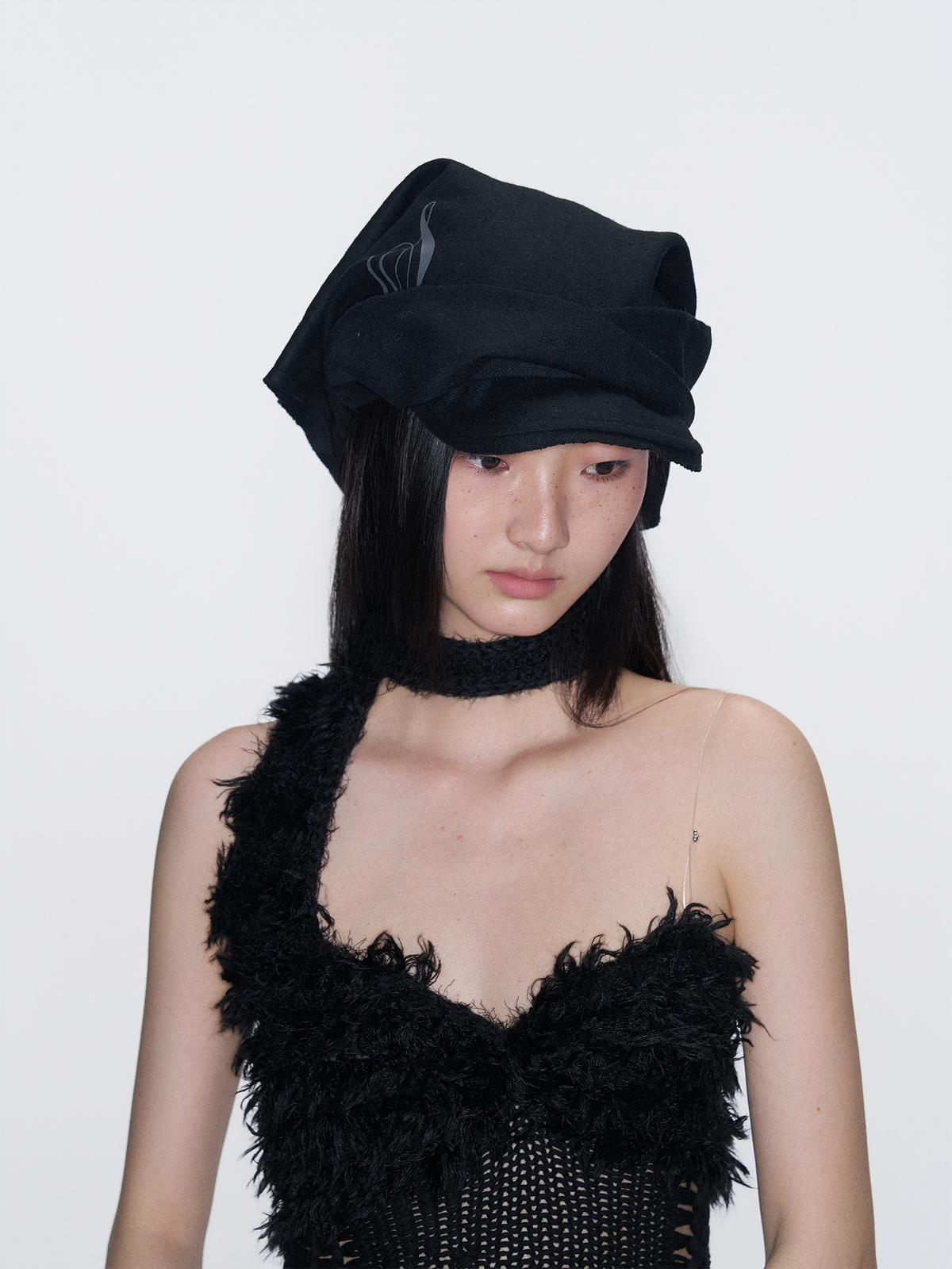 SANB Draped Headscarf Cap