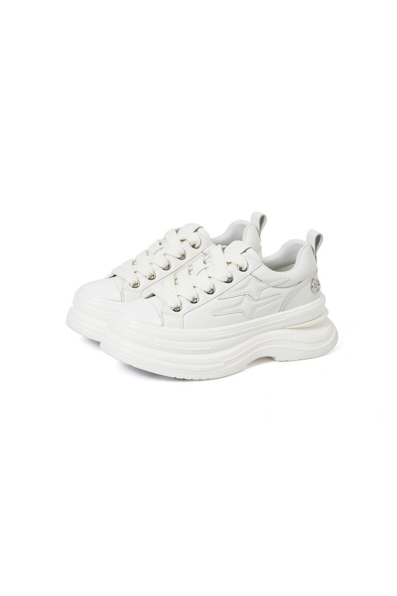 Chunky Canvas Platform Sneakers
