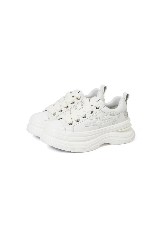Chunky Canvas Platform Sneakers